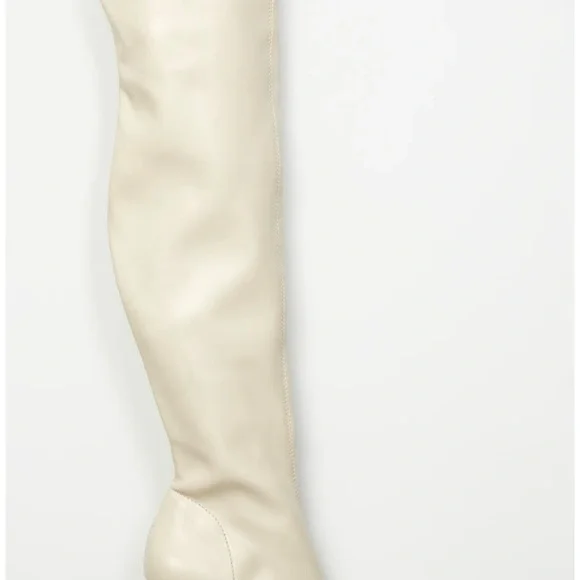 Oak+Fort Pointed Knee High Boots - Picture 2 of 5